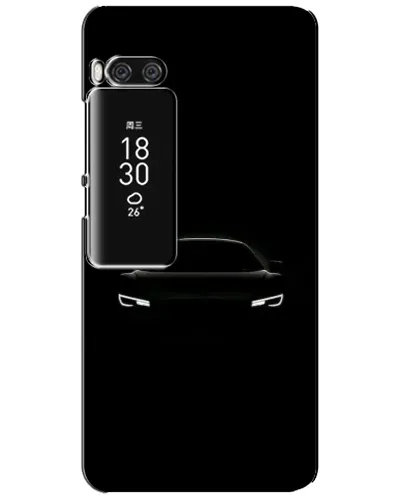 Чехол для Meizu Pro 7 Plus с картинкой «Взгляд Audi в темноте»