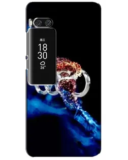 Чехол для Meizu Pro 7 Plus с картинкой «Энергия лого Audi»