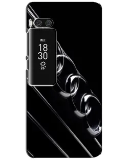 Чехол для Meizu Pro 7 Plus с картинкой «Audi — абстрактные кольца»