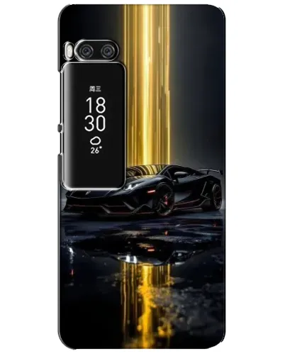 Чехол для Meizu Pro 7 Plus с картинкой «Ночной Lamborghini драйв»