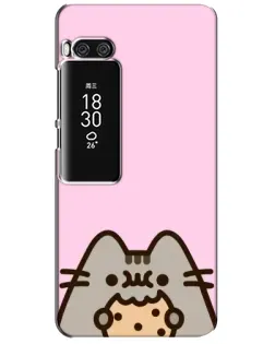 Чохол для Meizu Pro 7 Plus з картинкою «Pusheen та печиво» Чохол для Meizu Pro 7 Plus з картинкою «Pusheen та печиво»