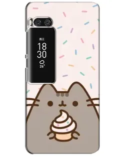 Чехол для Meizu Pro 7 Plus с картинкой «Пушин с кексом»