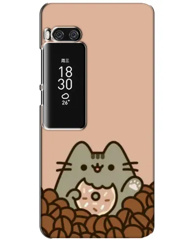 Чехол для Meizu Pro 7 Plus с картинкой «Кофейный Пушин» Чехол для Meizu Pro 7 Plus с картинкой «Кофейный Пушин»