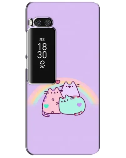 Чехол для Meizu Pro 7 Plus с картинкой «Радужные Пушины» Чехол для Meizu Pro 7 Plus с картинкой «Радужные Пушины»