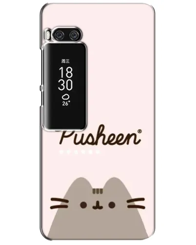 Чехол для Meizu Pro 7 Plus с картинкой «Pusheen логотип» Чехол для Meizu Pro 7 Plus с картинкой «Pusheen логотип»