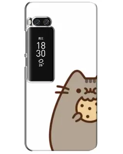 Чехол для Meizu Pro 7 Plus с картинкой «Пушин с печеньем»