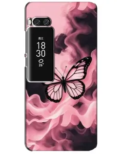 Чехол для Meizu Pro 7 Plus с картинкой «Бабочка в дыму» Чехол для Meizu Pro 7 Plus с картинкой «Бабочка в дыму»