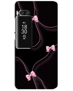 Чехол для Meizu Pro 7 Plus с картинкой «Розовые ленты»