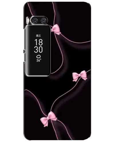 Чехол для Meizu Pro 7 Plus с картинкой «Розовые ленты»