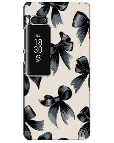 Чехол для Meizu Pro 7 Plus с картинкой «Банты Coquette»