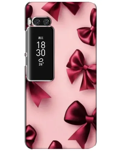 Чехол для Meizu Pro 7 Plus с картинкой «Бордовый атлас»