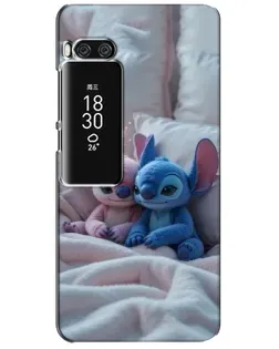 Чехол для Meizu Pro 7 Plus с картинкой «Плюшевые Стич Ангел» Чехол для Meizu Pro 7 Plus с картинкой «Плюшевые Стич Ангел»