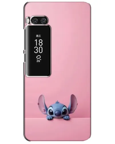 Чехол для Meizu Pro 7 Plus с картинкой «Stitch выглядывает»