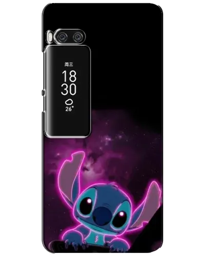 Чехол для Meizu Pro 7 Plus с картинкой «Неоновый Stitch»
