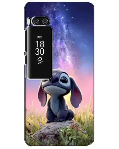 Чехол для Meizu Pro 7 Plus с картинкой «Стич на рассвете»