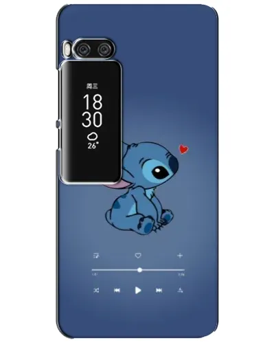 Чехол для Meizu Pro 7 Plus с картинкой «Музыкальный Stitch»