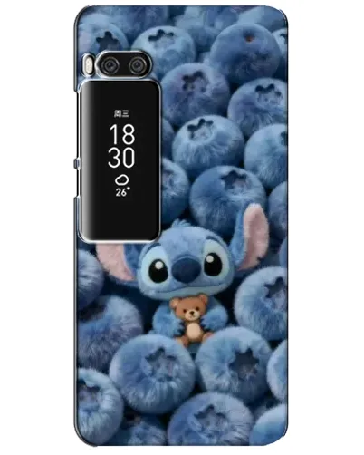 Чехол для Meizu Pro 7 Plus с картинкой «Стич и голубика»