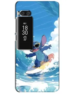 Чехол для Meizu Pro 7 Plus с картинкой «Стич на волне» Чехол для Meizu Pro 7 Plus с картинкой «Стич на волне»