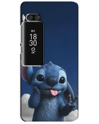 Чехол для Meizu Pro 7 Plus с картинкой «Стич в облаках»