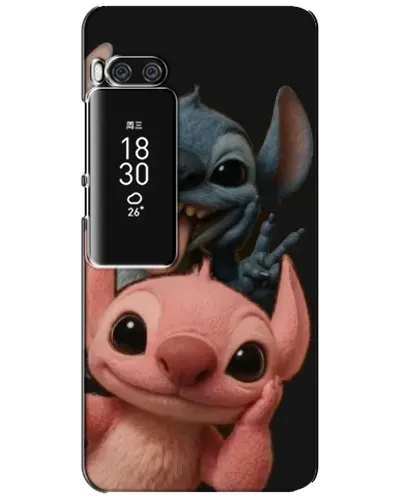 Чехол для Meizu Pro 7 Plus с картинкой «Стич и Ангел»