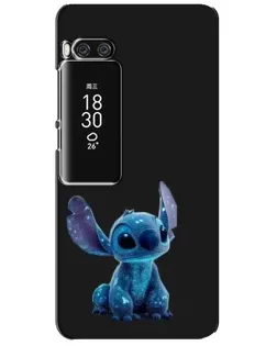 Чехол для Meizu Pro 7 Plus с картинкой «Стич на черном» Чехол для Meizu Pro 7 Plus с картинкой «Стич на черном»