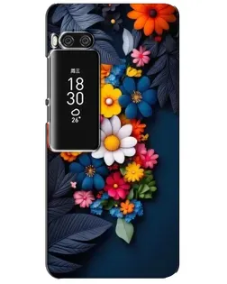 Чехол для Meizu Pro 7 Plus с картинкой «Цветочная феерия»