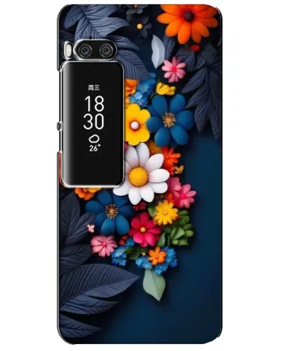 Чехол для Meizu Pro 7 Plus с картинкой «Цветочная феерия»