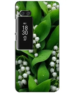 Чехол для Meizu Pro 7 Plus с картинкой «Ландыши в зелени»