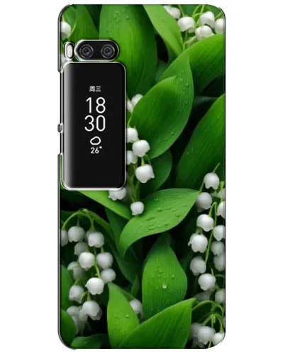 Чехол для Meizu Pro 7 Plus с картинкой «Ландыши в зелени»