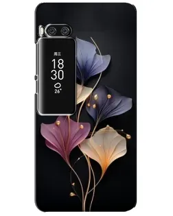 Чехол для Meizu Pro 7 Plus с картинкой «Лиловые цветы грации»