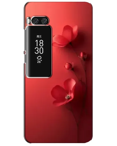 Чехол для Meizu Pro 7 Plus с картинкой «Маковые соцветия»