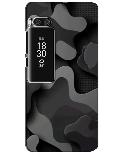 Чехол для Meizu Pro 7 Plus с картинкой «Темный абстрактный камуфляж» Чехол для Meizu Pro 7 Plus с картинкой «Темный абстрактный камуфляж»