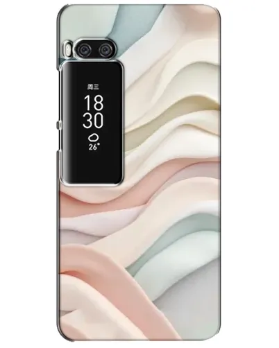Чехол для Meizu Pro 7 Plus с картинкой «Пастельные нежные волны» Чехол для Meizu Pro 7 Plus с картинкой «Пастельные нежные волны»