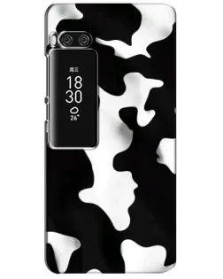 Чехол для Meizu Pro 7 Plus с картинкой «Черно-белое пятно»