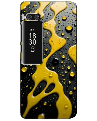 Чехол для Meizu Pro 7 Plus с картинкой «Жидкое желтое золото» Чехол для Meizu Pro 7 Plus с картинкой «Жидкое желтое золото»
