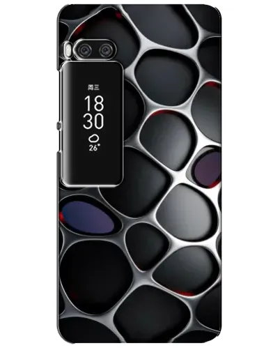 Чехол для Meizu Pro 7 Plus с картинкой «Объемная темная решетка» Чехол для Meizu Pro 7 Plus с картинкой «Объемная темная решетка»
