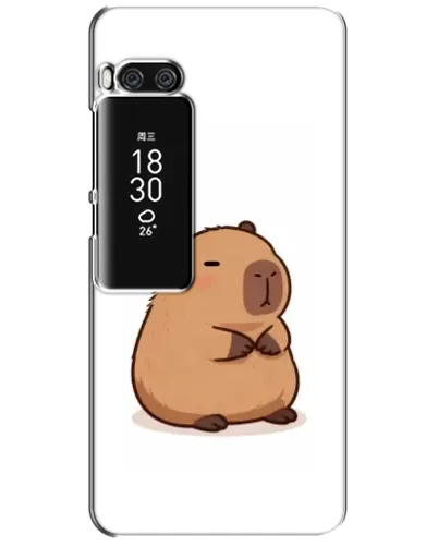 Чехол для Meizu Pro 7 Plus с картинкой «Толстенькая капибара»