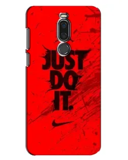 Чехол для Meizu X8 с картинкой «Nike Just Do It»