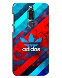 Чехол для Meizu X8 с картинкой «Абстракция Adidas»