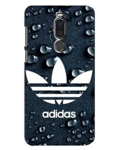 Чехол для Meizu X8 с картинкой «Adidas Trefoil Blue»