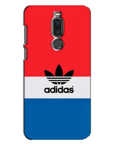 Чехол для Meizu X8 с картинкой «Ретро блоки Adidas»
