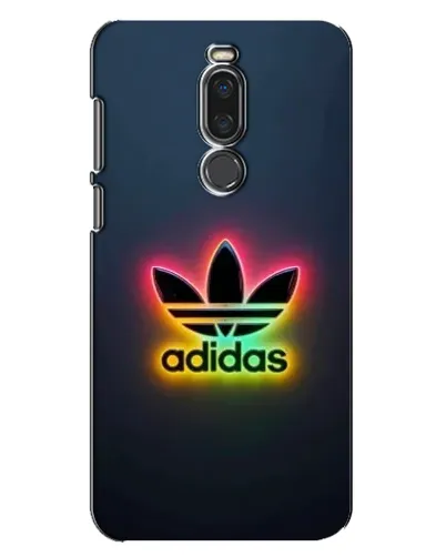 Чехол для Meizu X8 с картинкой «Неоновый Adidas»