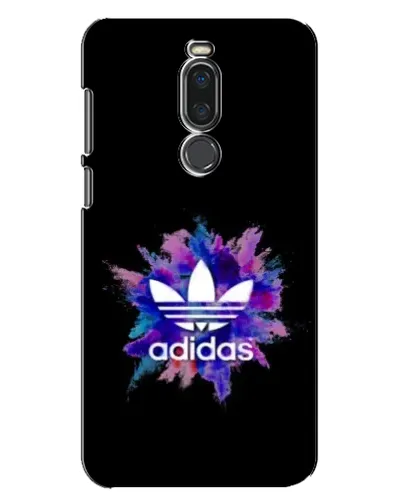 Чехол для Meizu X8 с картинкой «Взрыв красок Adidas»