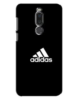 Чехол для Meizu X8 с картинкой «Черная классика Adidas»