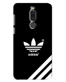 Чехол для Meizu X8 с картинкой «Adidas с диагональными полосами»