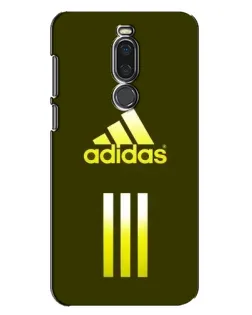 Чехол для Meizu X8 с картинкой «Оливковый градиент Adidas»