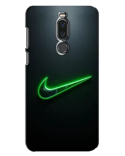 Чехол для Meizu X8 с картинкой «Неоновый контур Nike» Чехол для Meizu X8 с картинкой «Неоновый контур Nike»