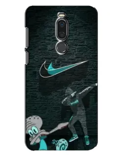 Чехол для Meizu X8 с картинкой «Спортивный арт Nike»