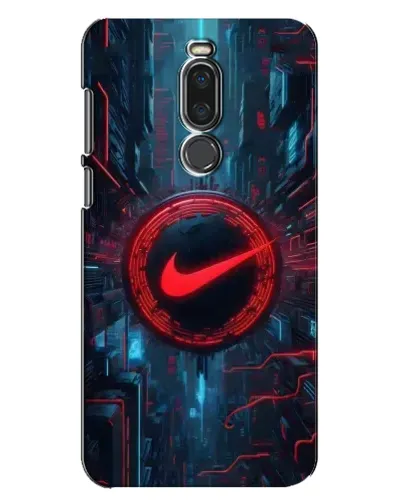 Чехол для Meizu X8 с картинкой «Техногенный стиль Nike» Чехол для Meizu X8 с картинкой «Техногенный стиль Nike»