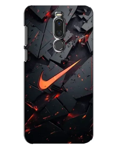 Чехол для Meizu X8 с картинкой «Nike — эффект разломов» Чехол для Meizu X8 с картинкой «Nike — эффект разломов»